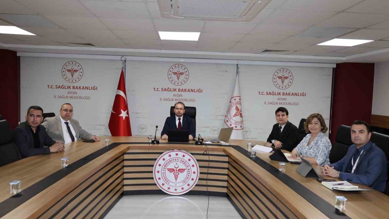 Aydın’da halk sağlığı toplantıda değerlendirildi