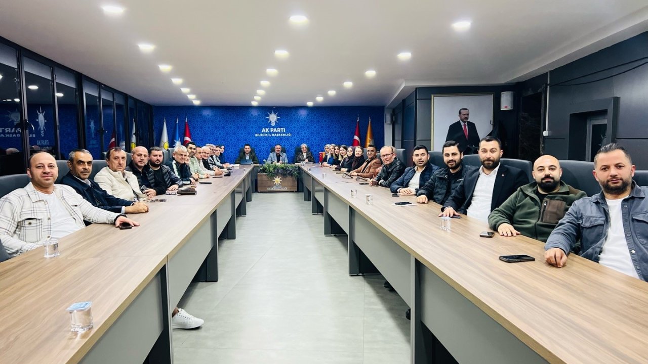 AK Parti Bilecik’te yol haritası belirlendi