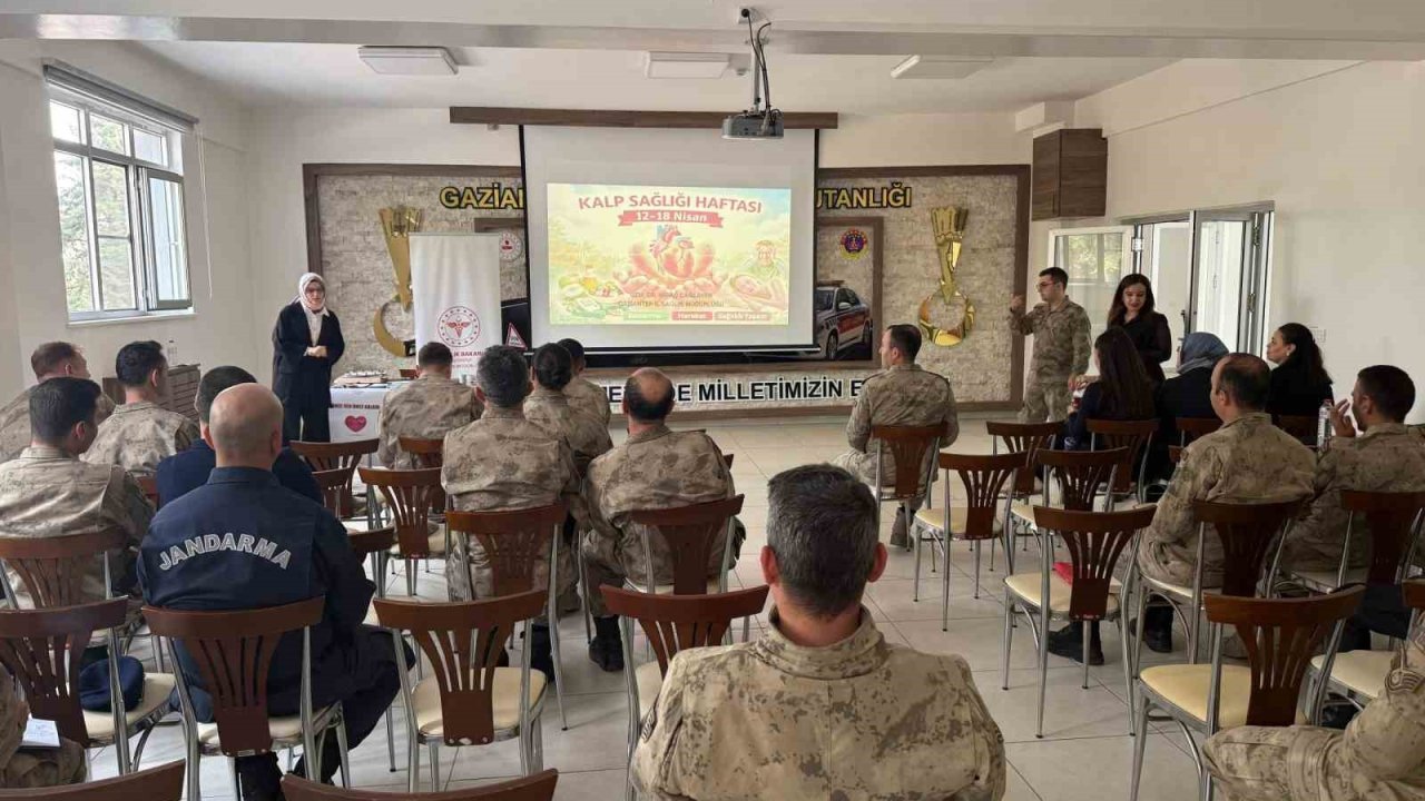 Jandarma ekiplerine sağlık eğitimi