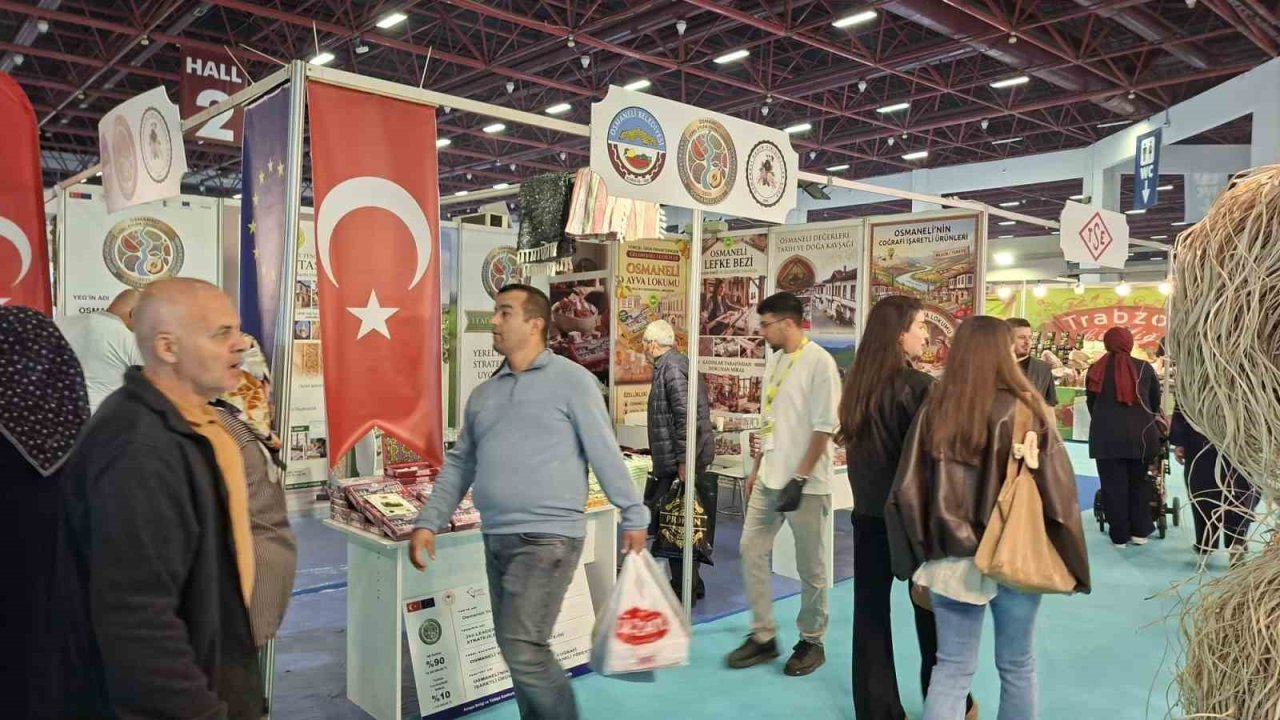 Osmaneli ürünleri YÖREX’te vitrine çıktı