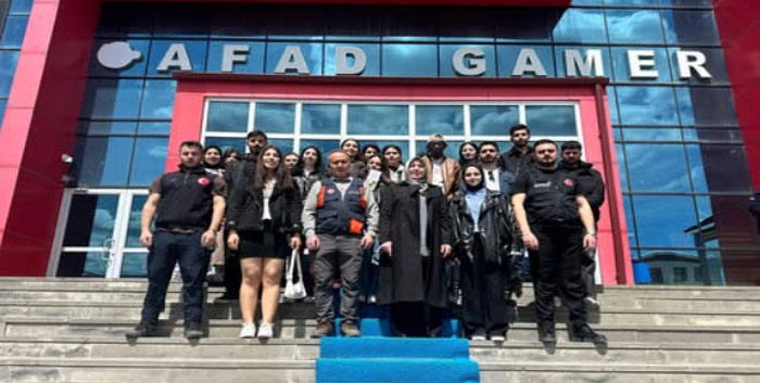 Kars AFAD’dan Üniversite Öğrencilerine Uygulamalı Eğitim