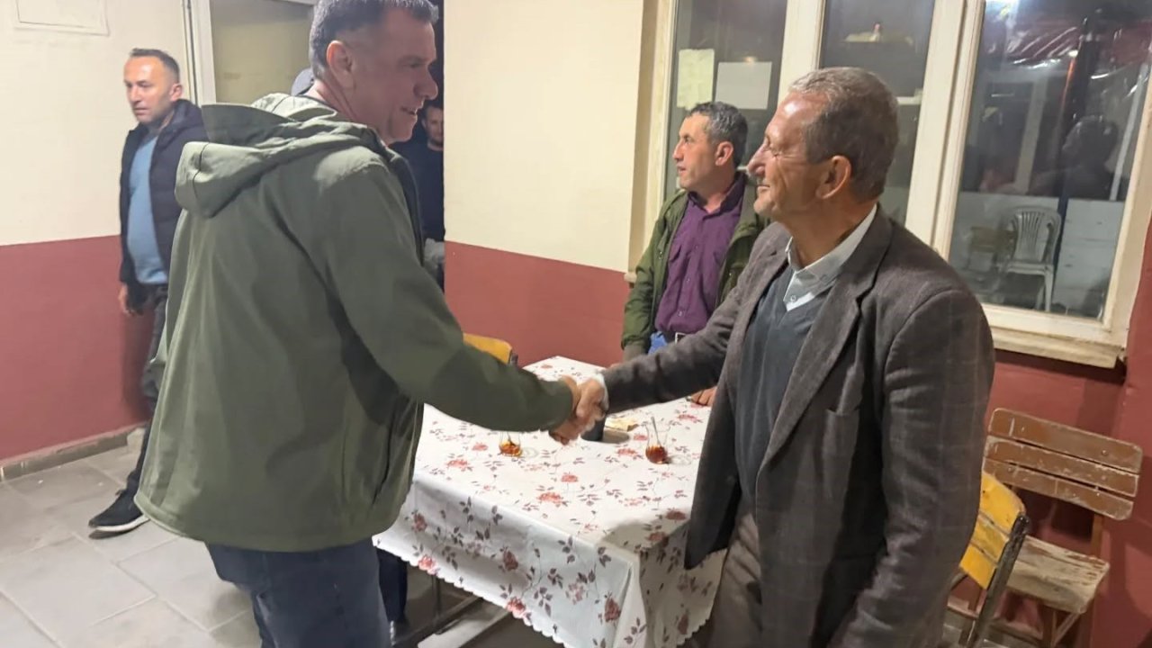 Başkan Ercan Koyunlar Mahallesi’nde vatandaşlarla buluştu