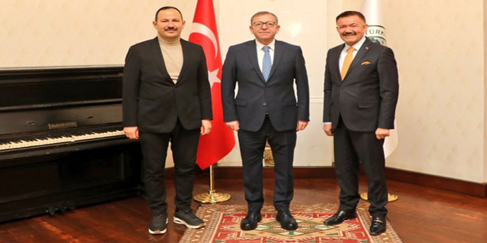 Kars Valisi Ziya Polat, Yozgat Heyetini Kabul Etti