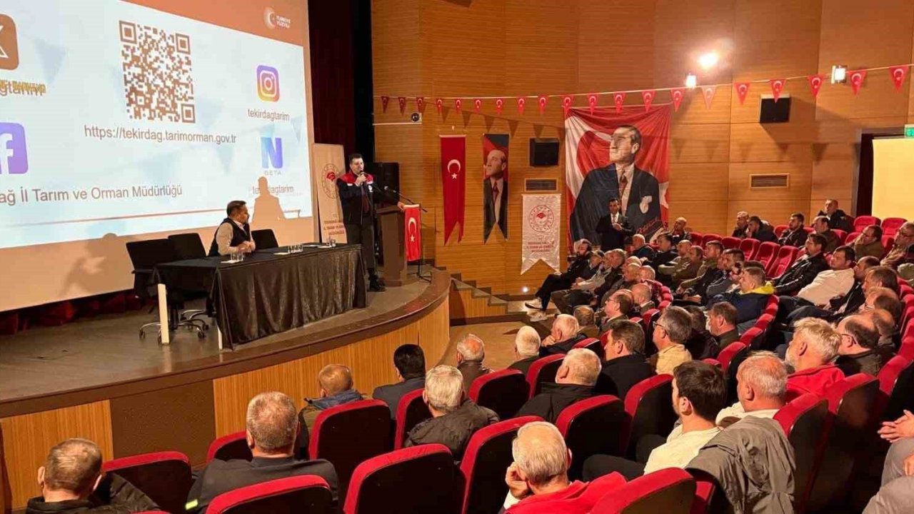 Çiftçilere destek toplantısı: Yeni model anlatıldı
