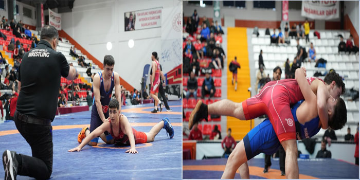 Kars’ta U15 Güreş Türkiye şampiyonası başladı