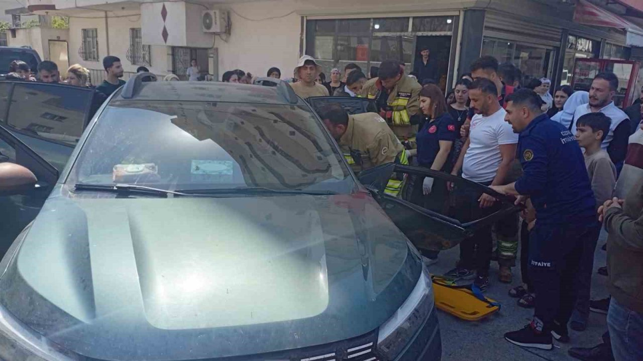 Cizre’deki kazada araçta sıkışan sürücüyü itfaiye kurtardı