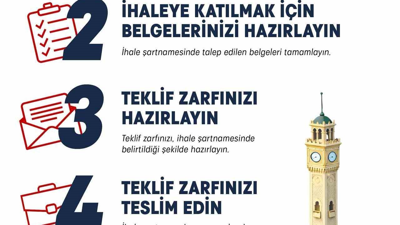İzmir’de 11 ilçeye 100 taksi plakası için ihale başvuruları devam ediyor