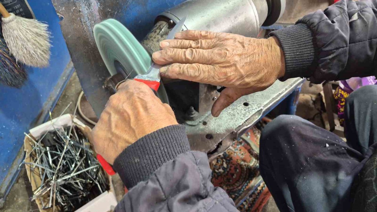 Kurban Bayramı için bıçak bileme işlemleri başladı