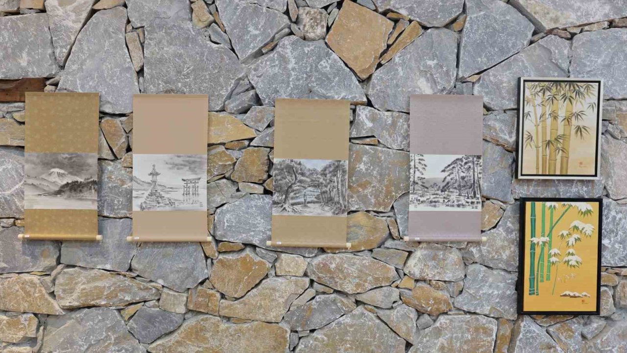 Kırşehir’de Sakura Festivali ve Plastik Sanatlar Sergisi Açıldı