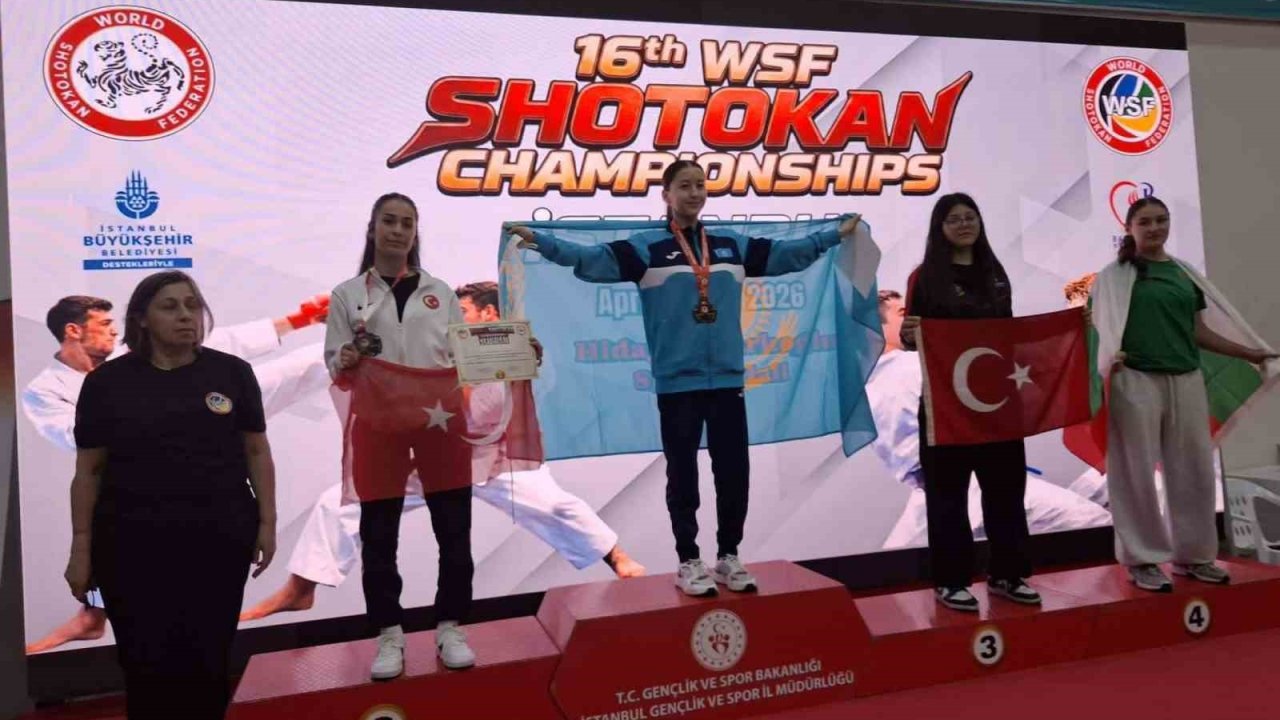 Diyarbakırlı sporcu, dünya 2’ncisi oldu