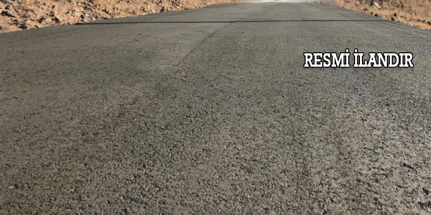 Yol İşleri Yaptırılacaktır