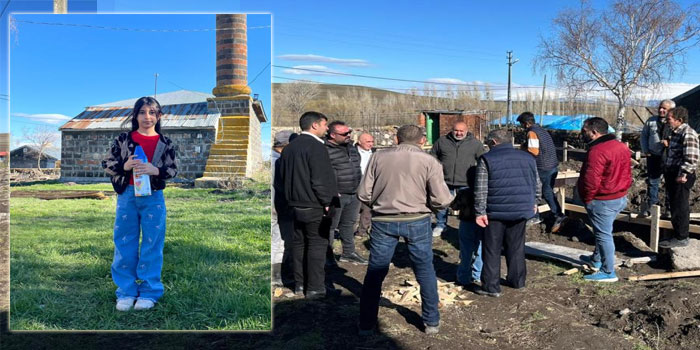Akyaka’da örnek dayanışma: Minik Asya’dan büyük destek