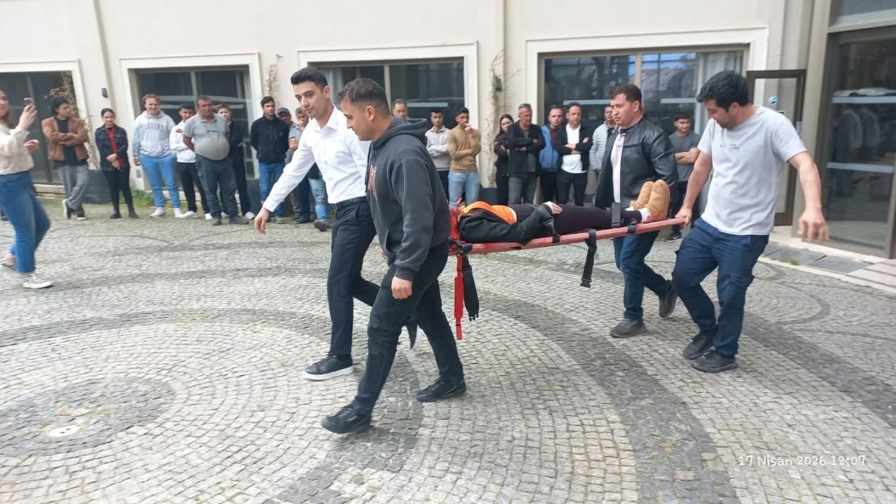 Aydın’da otel personeline afet farkındalık eğitimi ve tatbikat