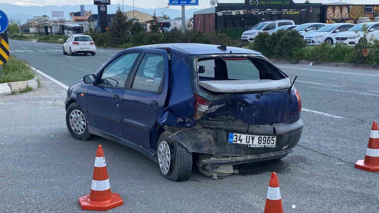 Elazığ’da trafik kazası: 1 yaralı