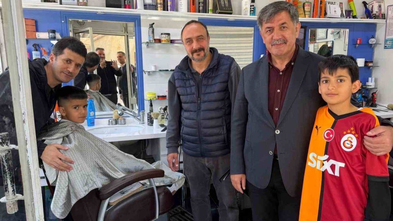 Başkan Aksun gönüllere dokunuyor