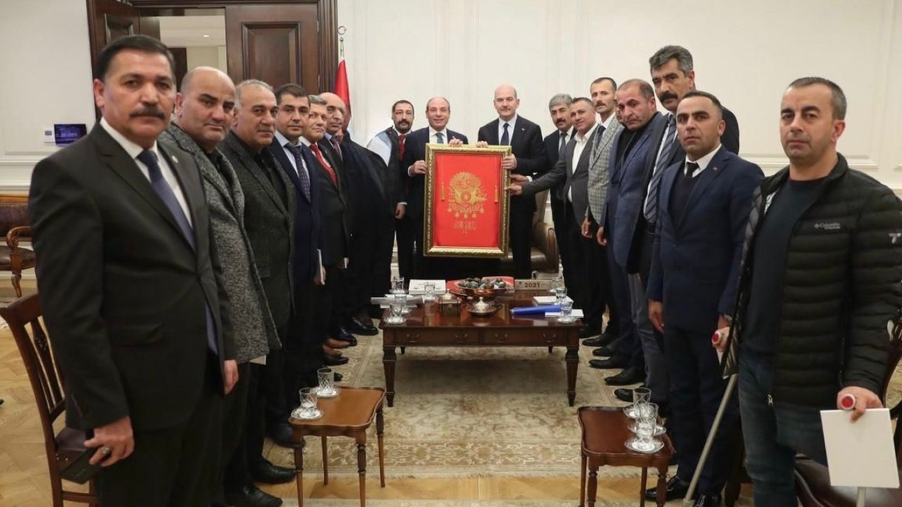 Şehit aileleri ve gazilerden Soylu’ya tam destek