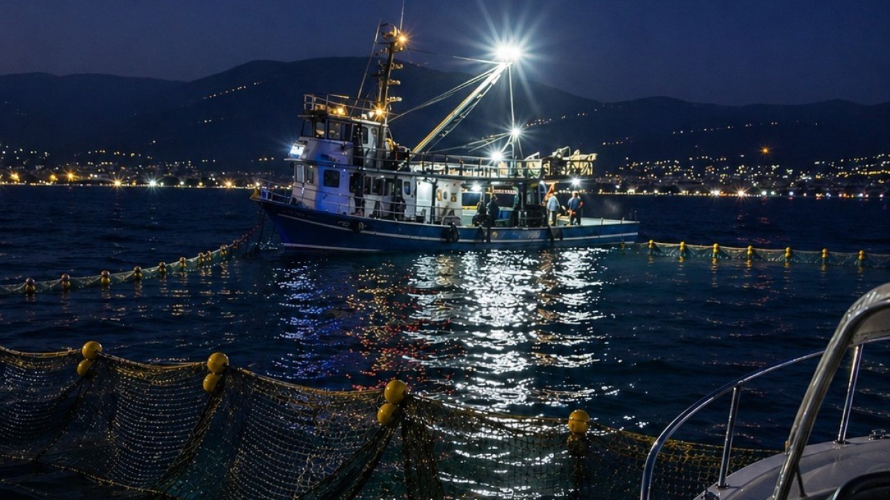 Gemlik Körfezi’nde sardalya avcılığı başladı
