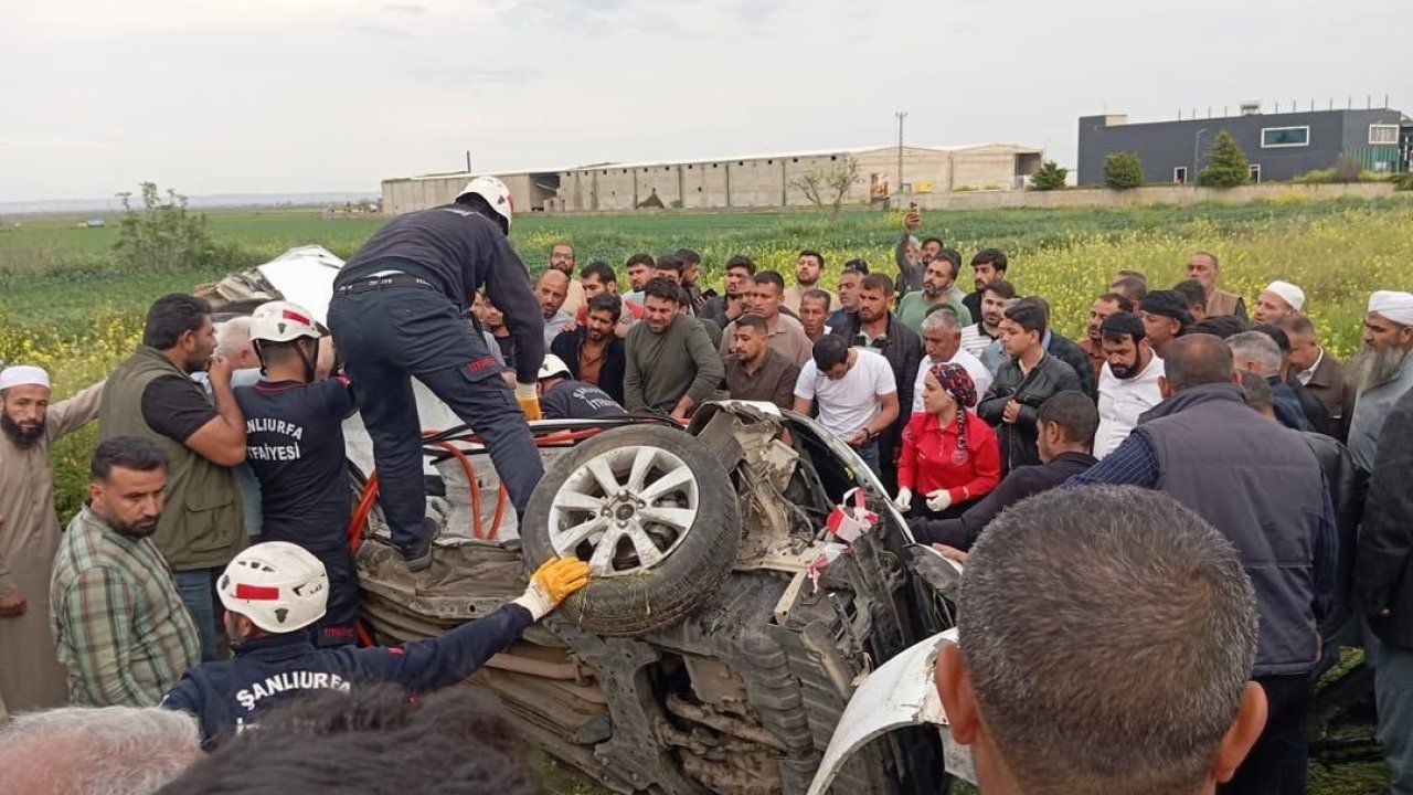 Şanlıurfa’da trafik kazası: 2 ölü, 2 yaralı