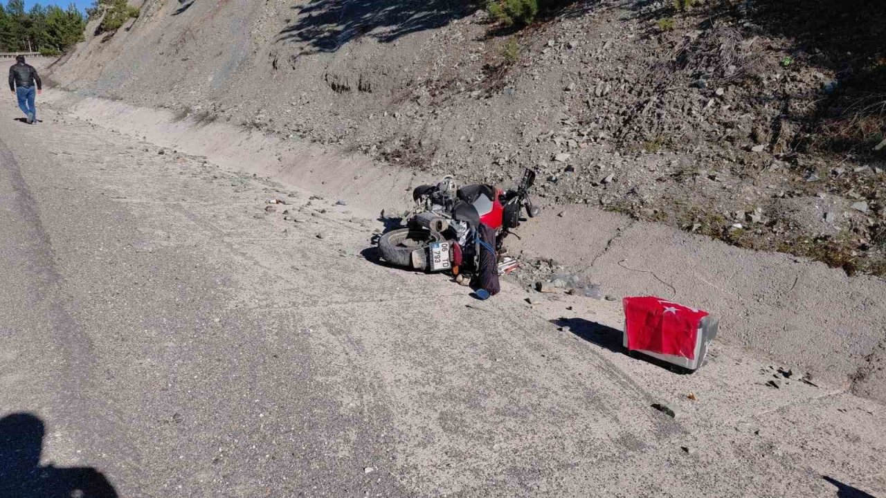 Kazada ağır yaralanan Ankara Enduro Motosiklet Kulübü Başkanı hayatını kaybetti