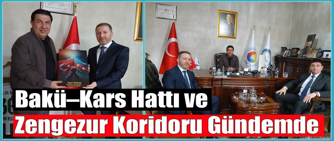 Kars’ta Azerbaycan ile ticari iş birliği görüşmesi