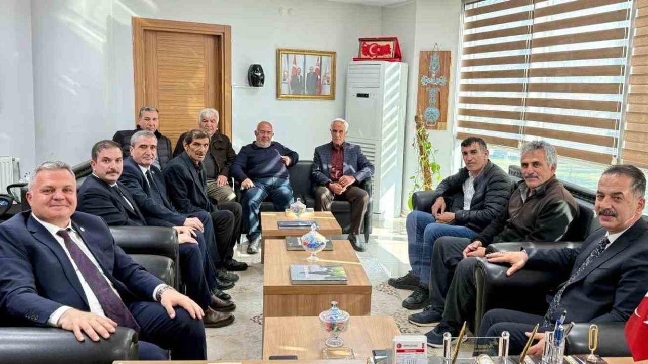 DSİ heyetinden Erzincan’da istişare ziyareti