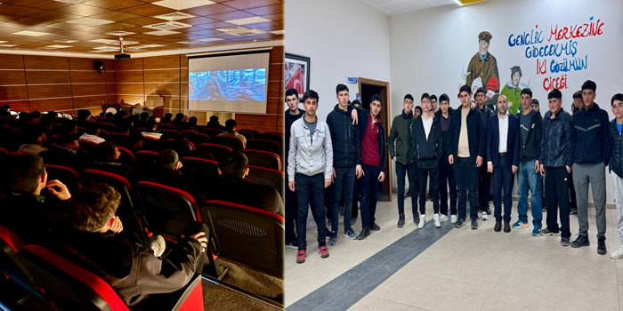 Kars'ta Pansiyon öğrencilerine moral ve motivasyon etkinliği