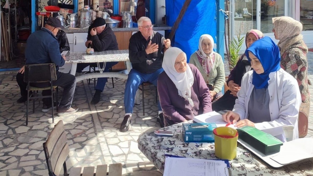 Bartın’da 7 köyde mobil sağlık taraması