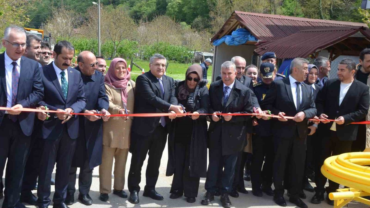 Erfelek doğalgaza kavuşuyor: 135 milyonluk yatırımda ilk kazma vuruldu