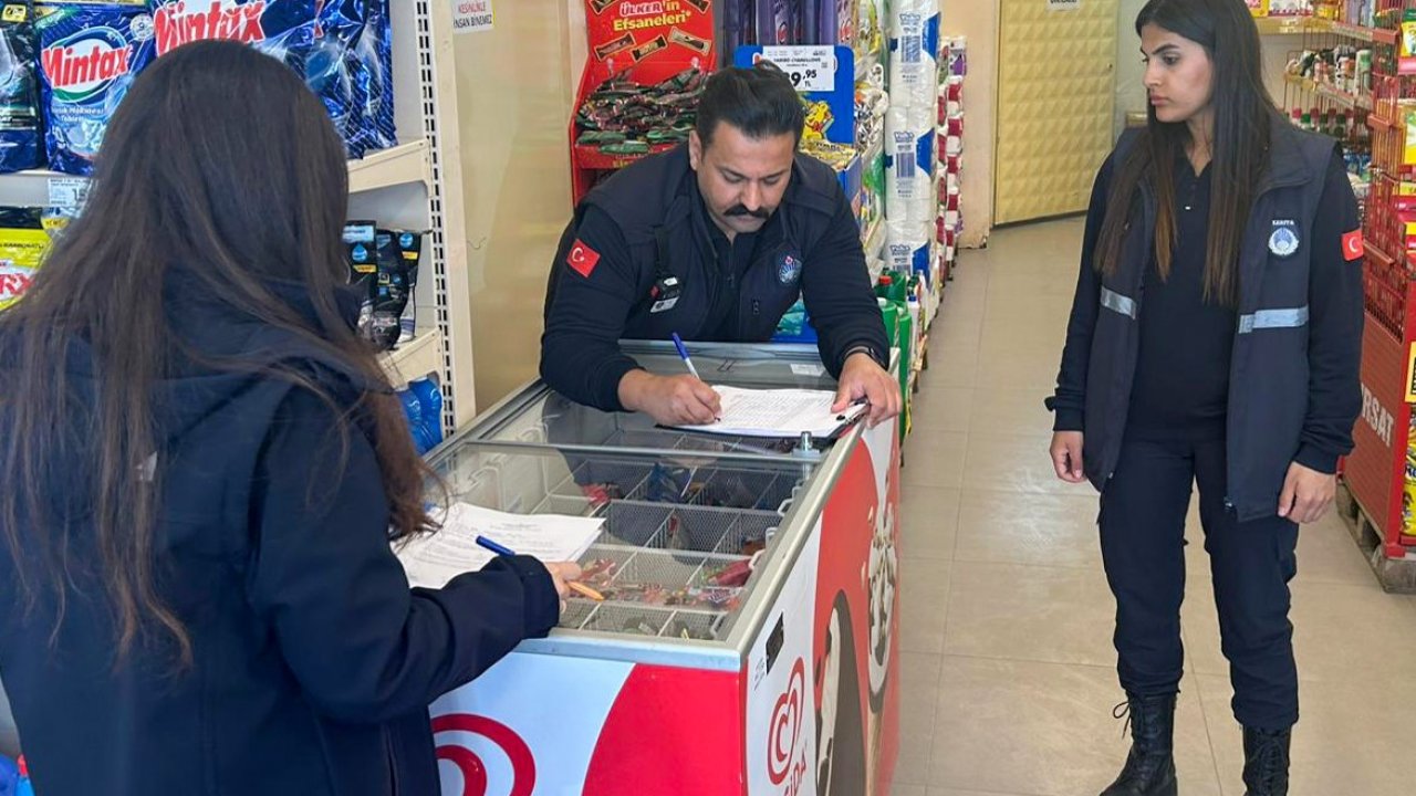 Erzincan’da marketlere sıkı denetim