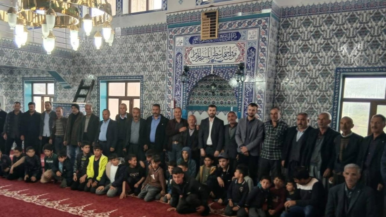 Çermik’te mevlit  programı düzenledi