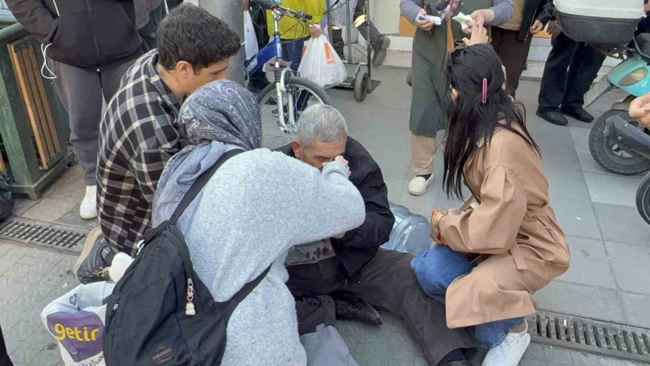 Yaşlı adama yumruk atan çocuk tutuklandı