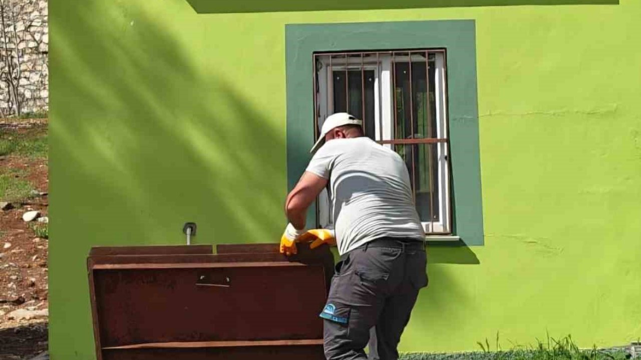 Tunceli’de altyapı için yoğun mesai