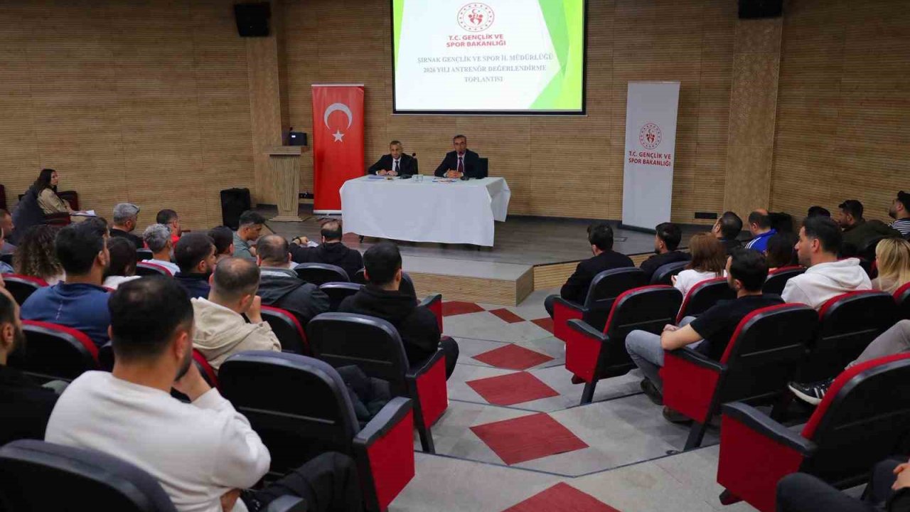 Şırnak’ta sporun mimarları bir araya geldi