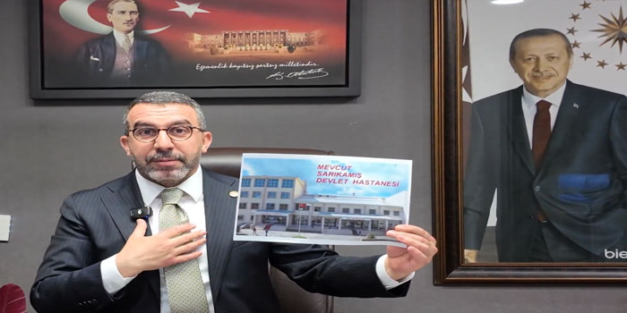 AK Parti Kars Milletvekili Adem Çalkın'dan, Sarıkamış Devlet Hastanesi’nin Satış İddialarına İlişkin Açıklama