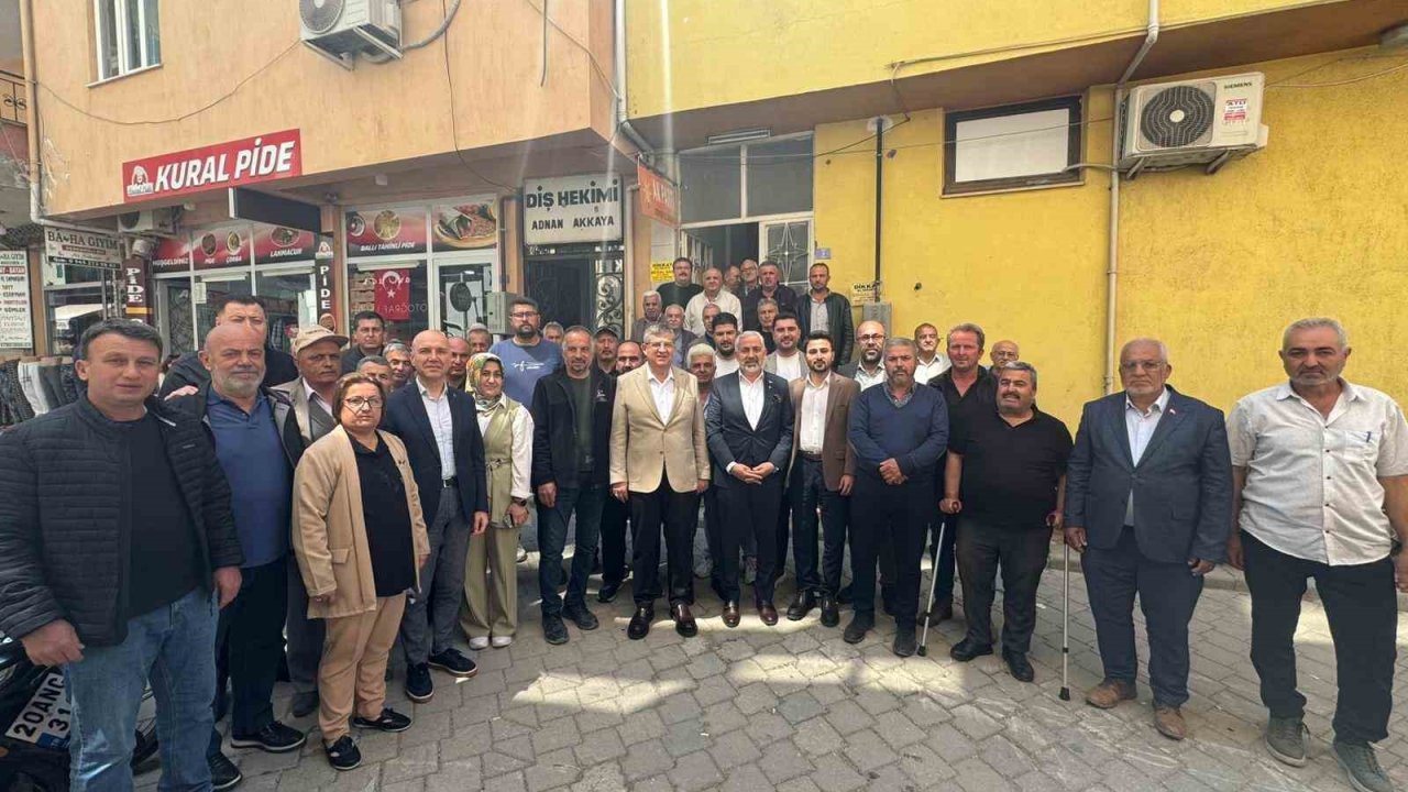 AK Parti Denizli’de saha çalışmalarına hız kesmeden devam ediyor