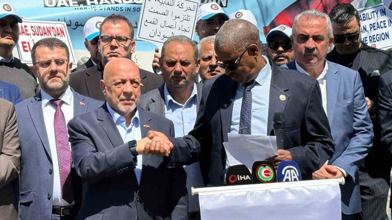 HAK-İŞ’ten Sudan ile dayanışma eylemi