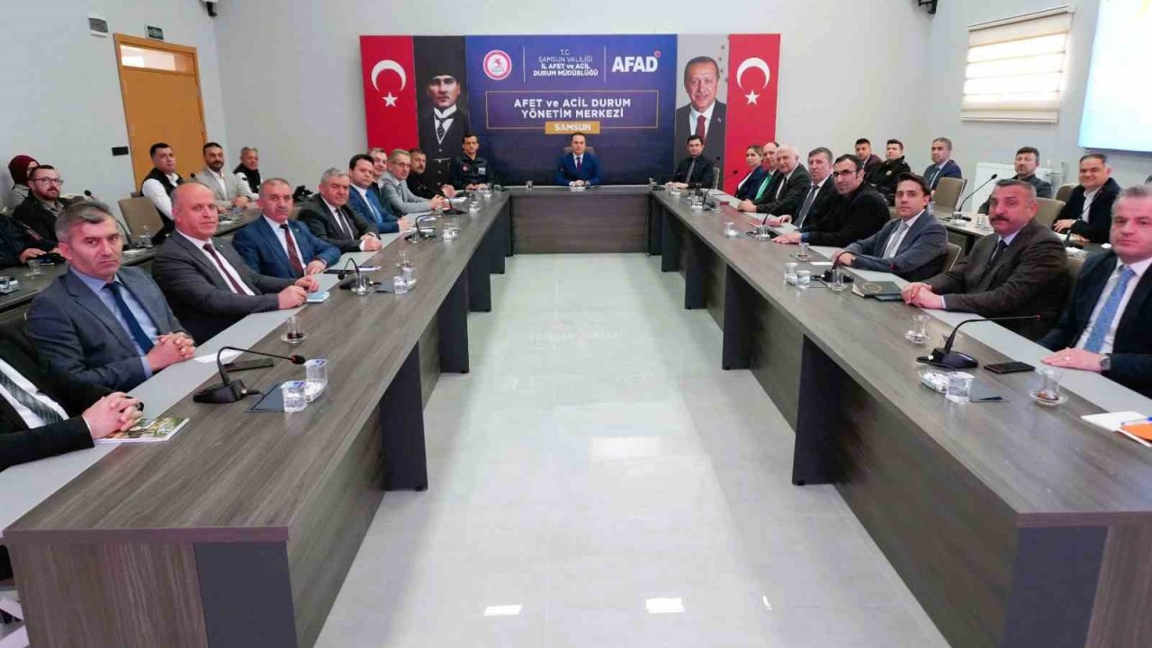 Samsun’da afet hazırlığında iki kritik başlık: Enerji ve veri yönetimi masada