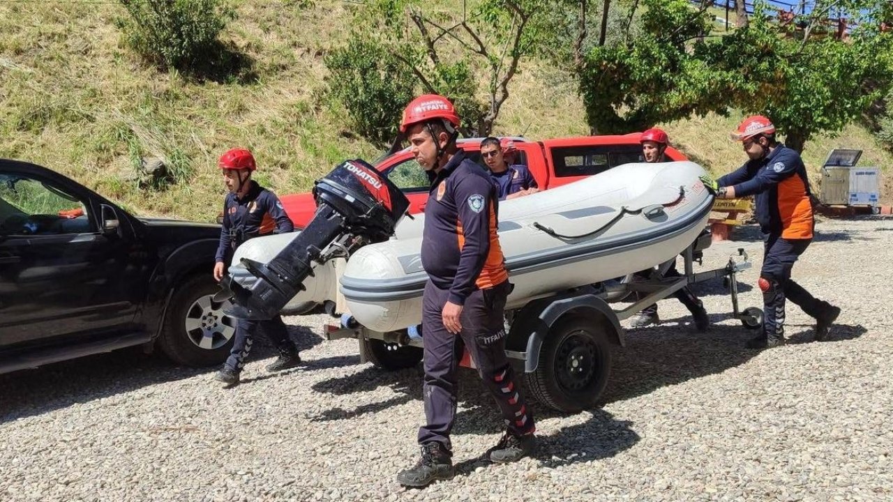 Afşar Barajı patlama senaryosu gerçeğini aratmadı