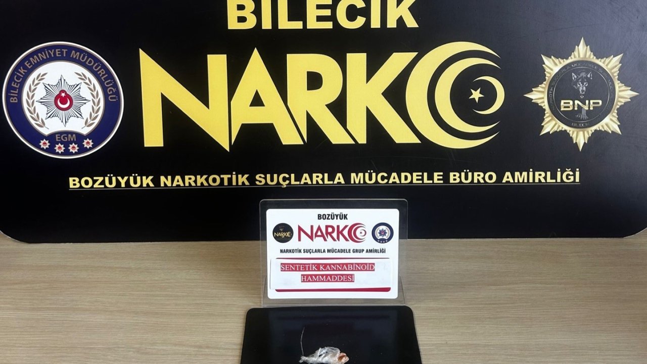 Bilecik’te uyuşturucu operasyonu: 2 gözaltı