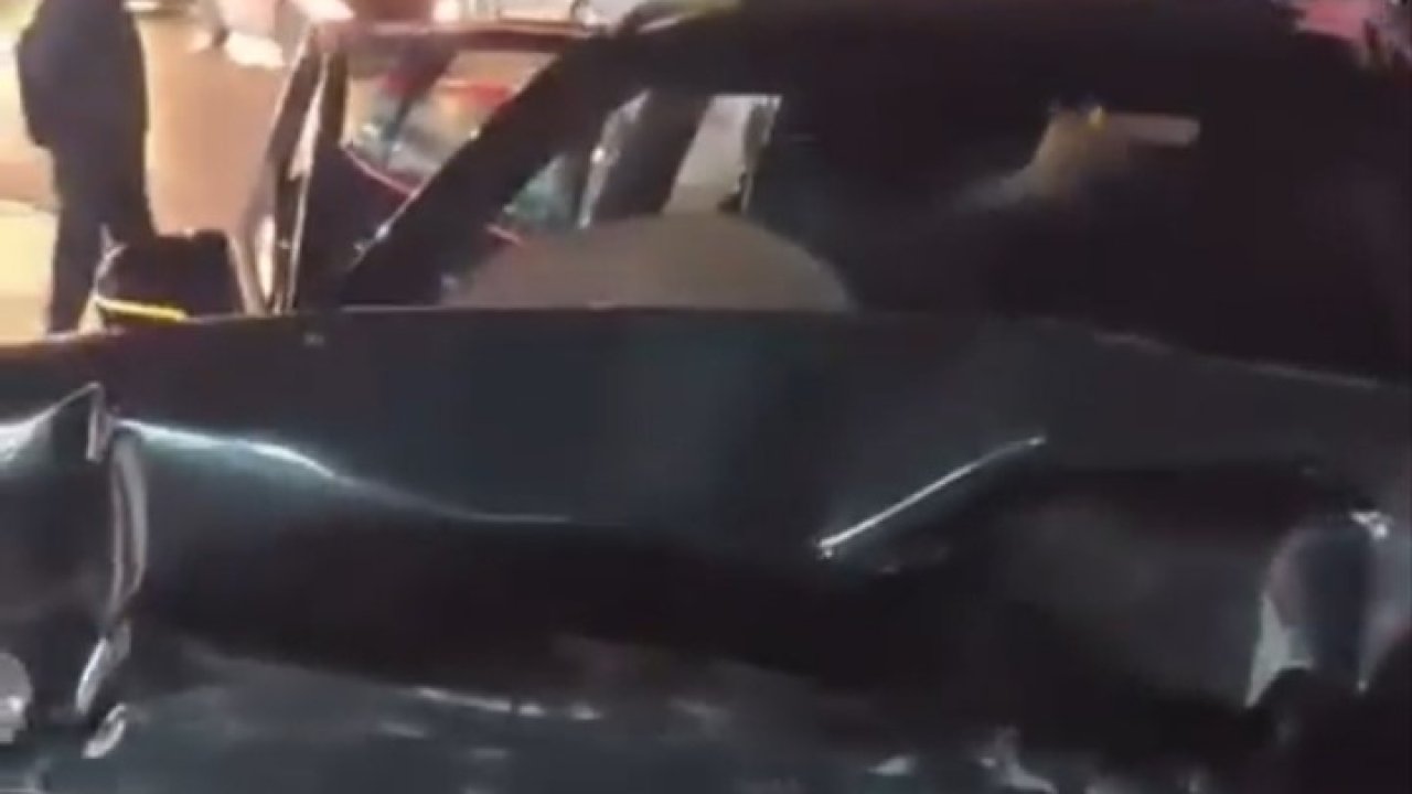 Bursa’da zincirleme kaza: 3 araç hurdaya döndü