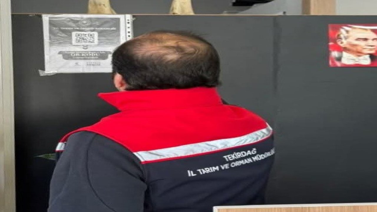 Tekirdağ’da "Güvenilir Gıda" uygulaması devrede