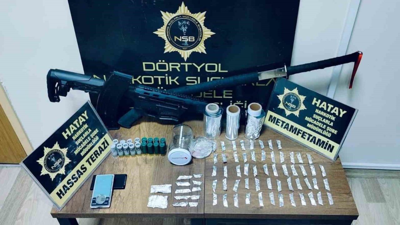 Dörtyol’da Uyuşturucu Operasyonu: 3 şüpheli tutuklandı