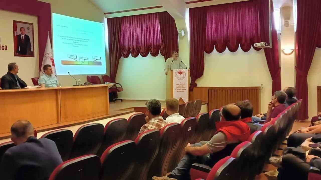 Veteriner hekimlere yönelik şap hastalığıyla mücadele toplantısı yapıldı