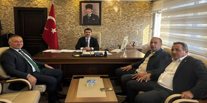 İl Meclis Başkanı Arslan'dan Susuz Kaymakamı Muhammed Emin Tutal’a Ziyaret