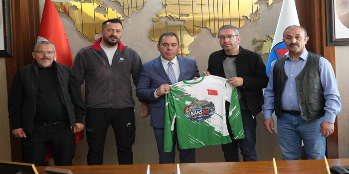 Kars 36 Olta Balıkçıları Derneği’nden Belediye Başkanı Senger’e Ziyaret