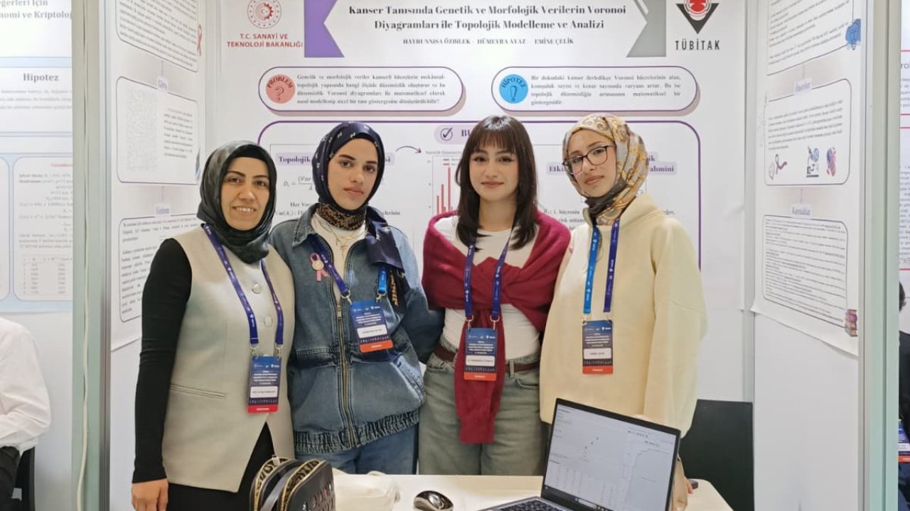 Bingöl’den TÜBİTAK Türkiye finallerinde büyük başarı: 2 derece elde edildi