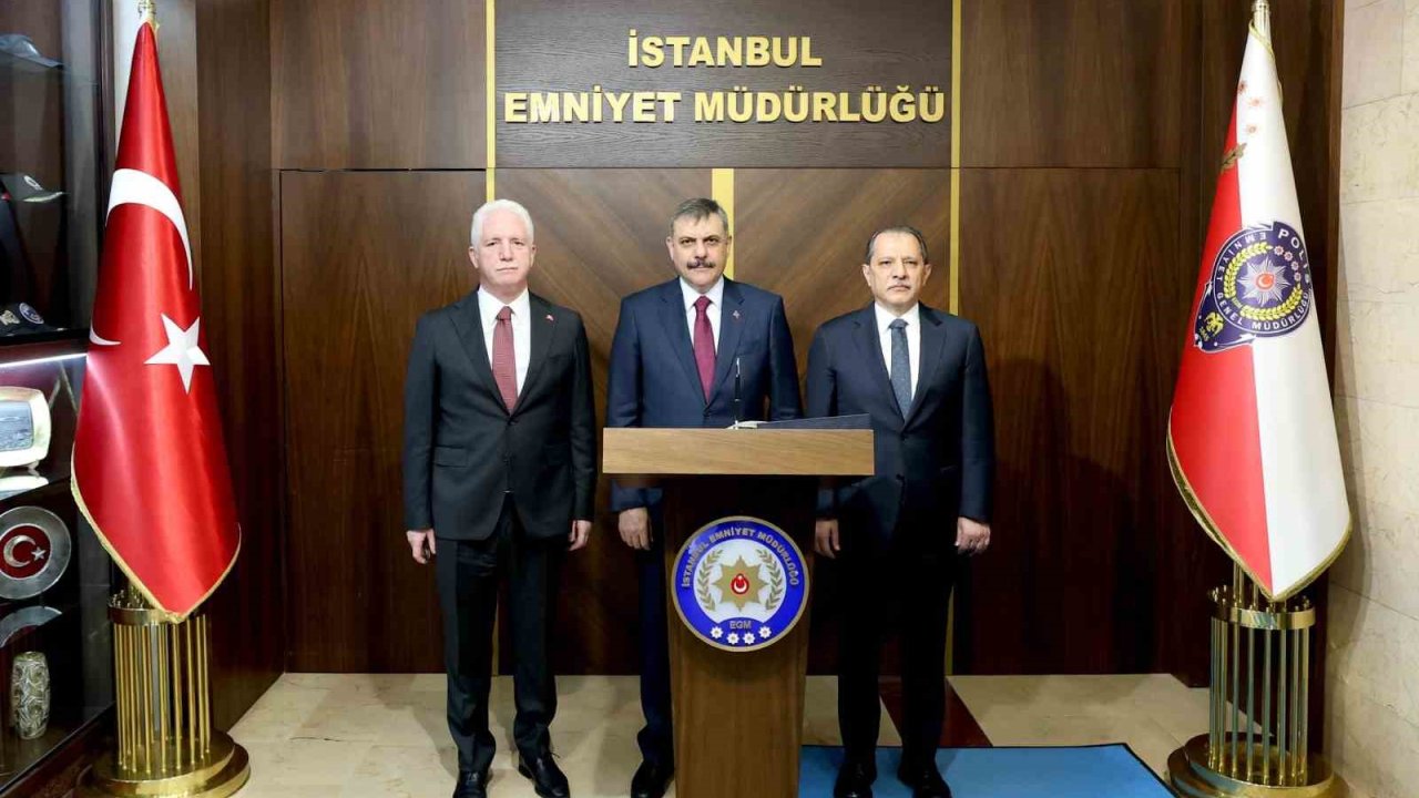 İçişleri Bakanı Çiftçi, İstanbul Emniyet Müdürlüğünü ziyaret etti