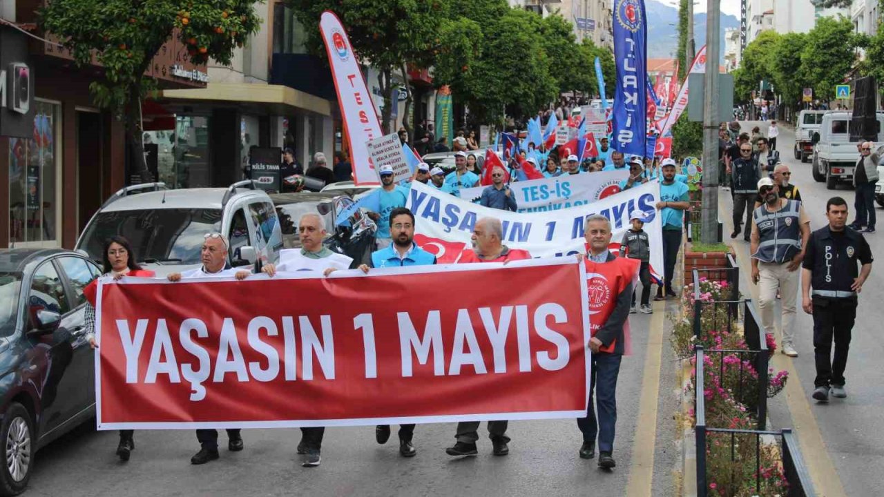 Aydın’da ’işçiler’ için yürüdüler
