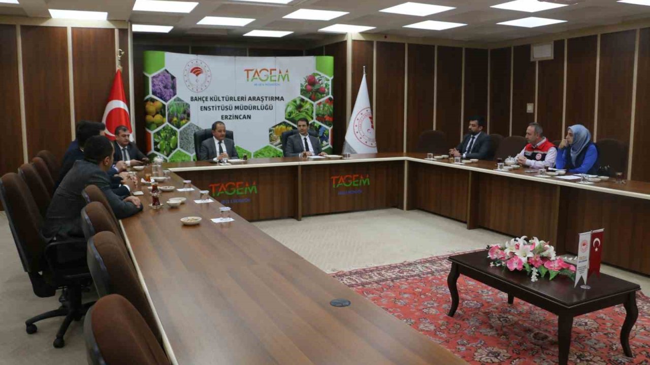 Erzincan’da tarım teşkilatları koordinasyon toplantısı yapıldı