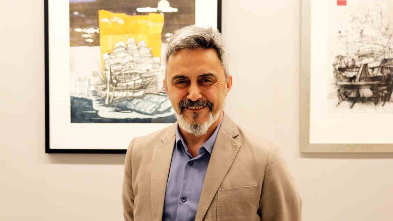 Prof. Dr. Erol Murat Yıldız SANKO Sanat Galerisi’nde sergi açtı